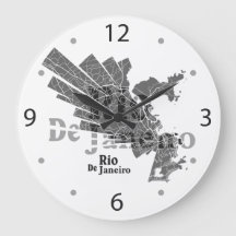 Rio de Janeiro-kaartklok
