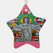 Rio de janeiro keramisch ornament (Links)