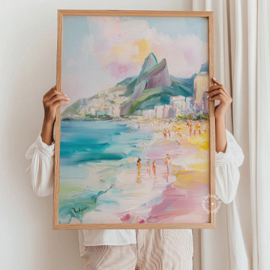 Rio de Janeiro Kunstprint | Arpoador Wand Kunstpri Poster
