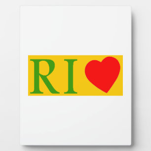 Rio de Janeiro love Fotoplaat
