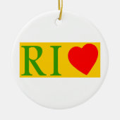 Rio de Janeiro love Keramisch Ornament (Voorkant)