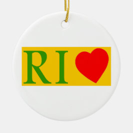 Rio de Janeiro love Keramisch Ornament