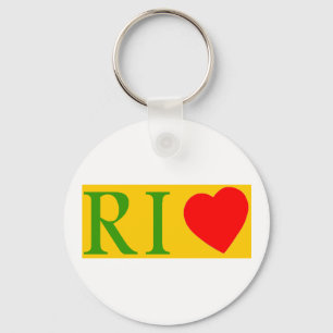 Rio de Janeiro love Sleutelhanger