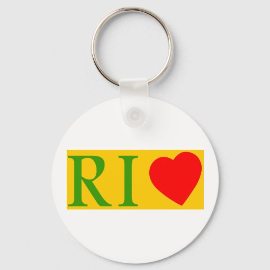Rio de Janeiro love Sleutelhanger (Voorkant)
