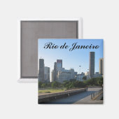 Rio de Janeiro-magneet Magneet (Voorkant / Achterkant)