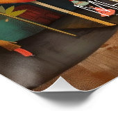 Rio de Janeiro: Marvelous City - Whimsical Art Perfect Poster (Hoek)