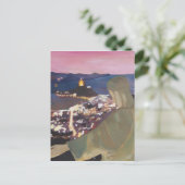 Rio de Janeiro met Christus Redeemer 2 Briefkaart (Staand voorkant)
