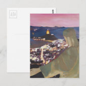 Rio de Janeiro met Christus Redeemer 2 Briefkaart (Voorkant / Achterkant)
