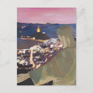 Rio de Janeiro met Christus Redeemer 2 Briefkaart