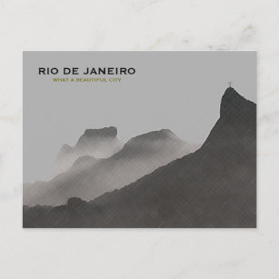 Rio de Janeiro mooie stad Briefkaart