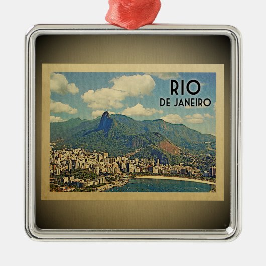 Rio De Janeiro Ornament voor reizen naar Brazilië (Voorkant)