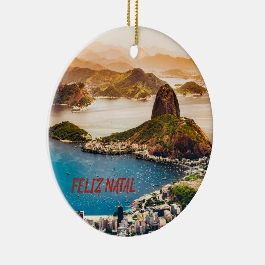 Rio de Janeiro Panoramisch Ornament (Rechts)