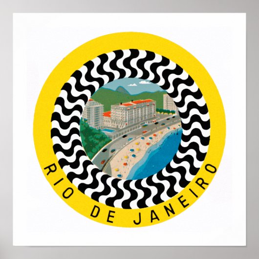 Rio de Janeiro Poster (Voorkant)