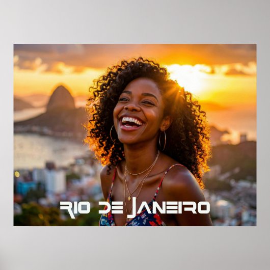 RIO DE JANEIRO POSTER (Voorkant)