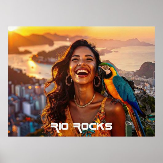 RIO DE JANEIRO POSTER (Voorkant)