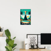 Rio de Janeiro Poster voor het reizen van mensen (Thuiskantoor)