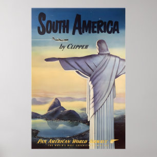Rio De Janeiro Print Brazilië Kunst Zuid-Amerika