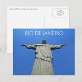 rio de janeiro redeemer briefkaart (Voorkant / Achterkant)