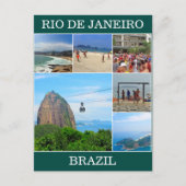 rio de janeiro scènes briefkaart (Voorkant)