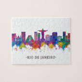 Rio de Janeiro - Skyline Brazilië Legpuzzel (Horizontaal)