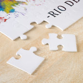 Rio de Janeiro - Skyline Brazilië Legpuzzel (Zijkant)