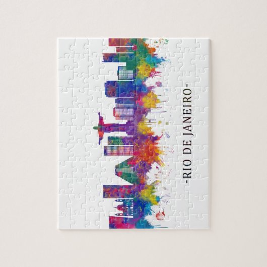 Rio de Janeiro - Skyline Brazilië Legpuzzel (Verticaal)