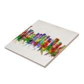 Rio de Janeiro - Skyline Brazilië Tegeltje (Zijkant)