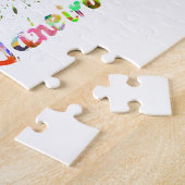 Rio de Janeiro skyline in waterverf Legpuzzel (Zijkant)