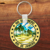 Rio de Janeiro Sleutelhanger (Achterkant)