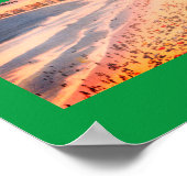 Rio de Janeiro, strand van Copacabana, Brazilië Poster (Hoek)