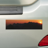 Rio de Janeiro Sunset Bumpersticker (Op auto)