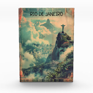 Rio de Janeiro Travel Jesus Statue Fotoblokken