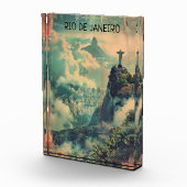  Rio de Janeiro Travel Jesus Statue Fotoblokken (Rechts)