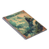 Rio de Janeiro Travel Jesus Statue Notitieboek (Rechterzijde)