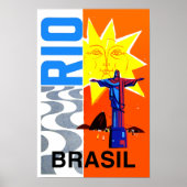 Rio de Janeiro Travel poster (Voorkant)