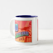 RIO de JANEIRO Tweekleurige Koffiemok (Voorkant links)