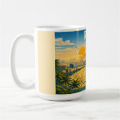 Rio de Janeiro Vintage Reisposter Mok (Links)