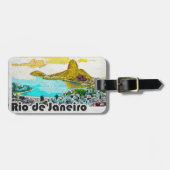 Rio de Janeiro Vintage Travel Bagagelabel (Voorkant horizontaal)