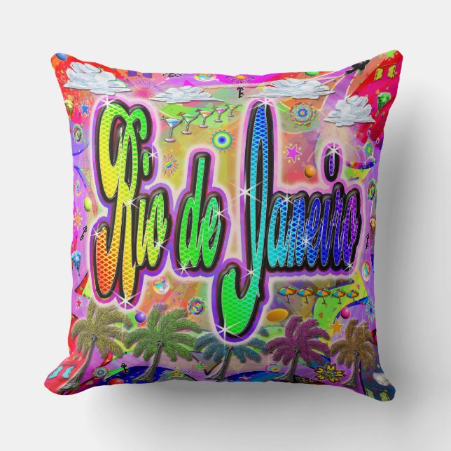 Rio de Janeiro Vista Express Kussen (Voorkant)