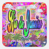 Rio de Janeiro Vista Express Sticker (Voorkant)