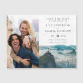 Rio de Janeiro Wedding Photo Save The Date Magnetische Uitnodiging (Voorkant)