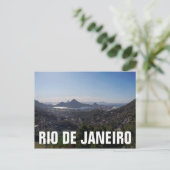 Rio De Janeiro Zuidzone Briefkaart (Staand voorkant)