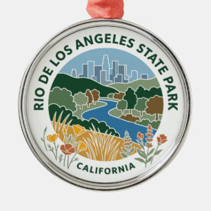 Rio de Los Angeles State Park Californië Metalen Ornament