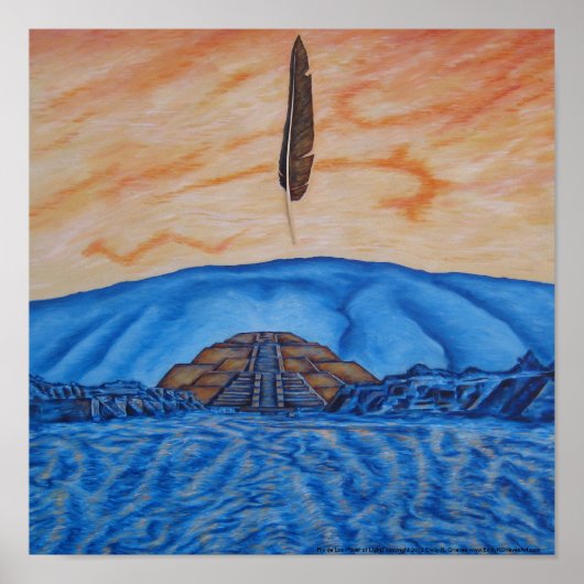 Rio de Luz (lichtrivier) Poster (Voorkant)