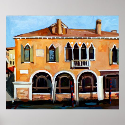 Rio de Malcanton Origineel schilderij Poster (Voorkant)