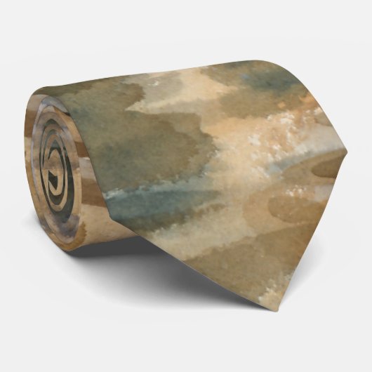 Rio dei Mendicanti, Venetië, door John Singer Sarg Stropdas (Opgerold)