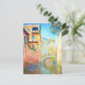 Rio della Salute Claude Monet Briefkaart (Staand voorkant)