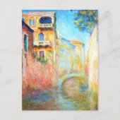 Rio della Salute Claude Monet Briefkaart (Voorkant)