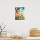 Rio della Salute Claude Monet Poster (Keuken)