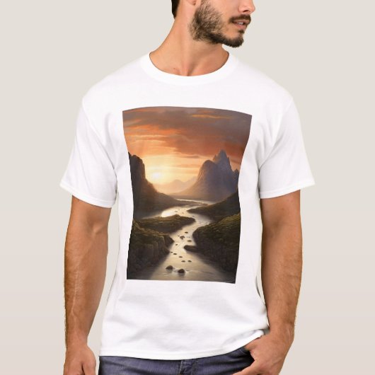 Rio entre montanhas t-shirt (Voorkant)